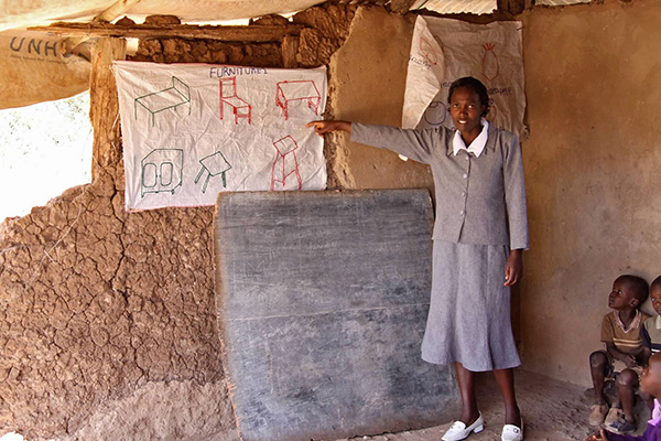 teacher in Kenya